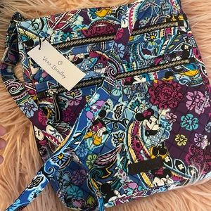 NWT Vera Bradley Mickey and Minnie Crossbody Purse